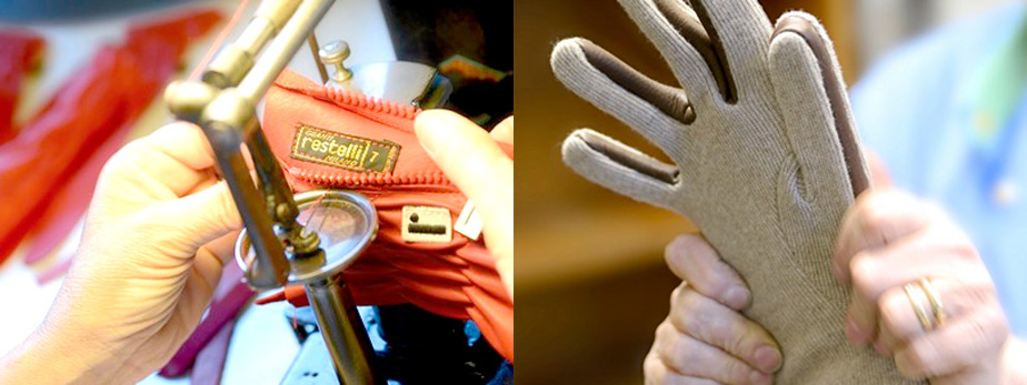 RESTELLI ペッカリー スキーグローブ RESTELLI リステリー PECCARY スキーグローブ RESTELLI リステリーの